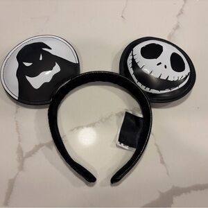 Jack Skellington & Oogie Boogie Black Minnie Headband